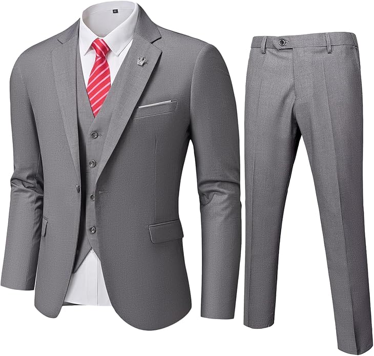 Wygodny Dwuczęściowy Garnitur Męski - Ralph-Bordeaux-XS-Trend Polska