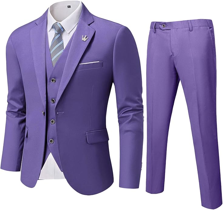 Wygodny Dwuczęściowy Garnitur Męski - Ralph-Bordeaux-XS-Trend Polska