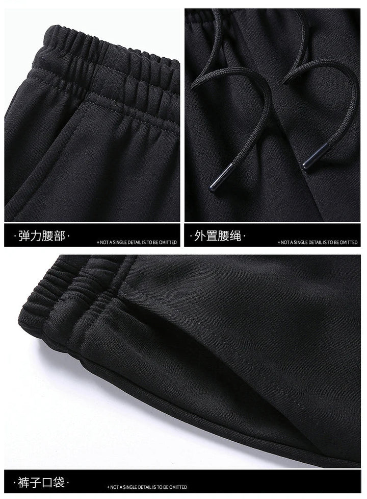 Wygodny męski dres - Hunter-Czarny-S-Trend Polska