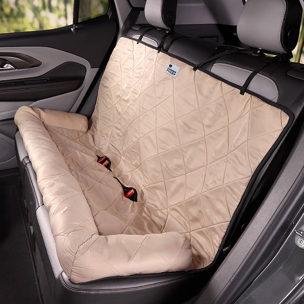 Wygodny samochodowy materac dla psów - RoadPaw-Crème Khaki-Trend Polska