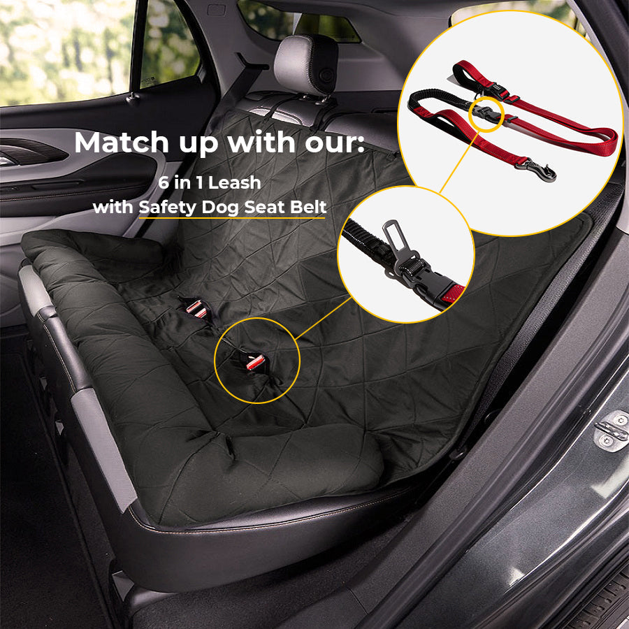Wygodny samochodowy materac dla psów - RoadPaw-Crème Khaki-Trend Polska