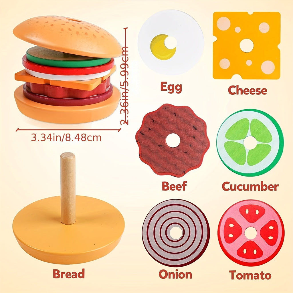 Zabawka Montessori - BurgerBuilders-Trend Polska