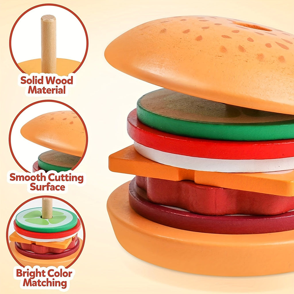 Zabawka Montessori - BurgerBuilders-Trend Polska