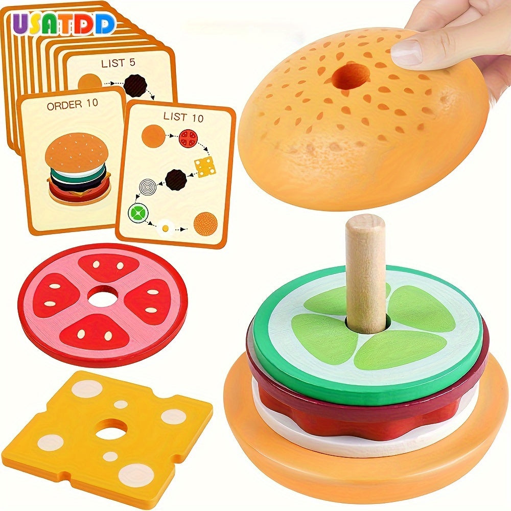 Zabawka Montessori - BurgerBuilders-Trend Polska