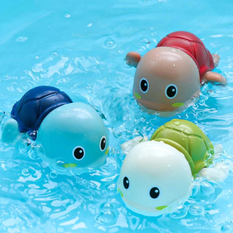 Zabawki do Kąpieli z Mechanizmem Nakręcanym - SplashMates-3 sztuki-Trend Polska