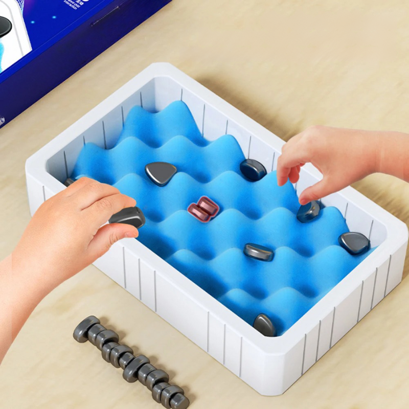 Zabawny i Edukacyjny Zestaw Szachowy dla Dzieci - BrainSpark Chess-Z gąbką-Trend Polska