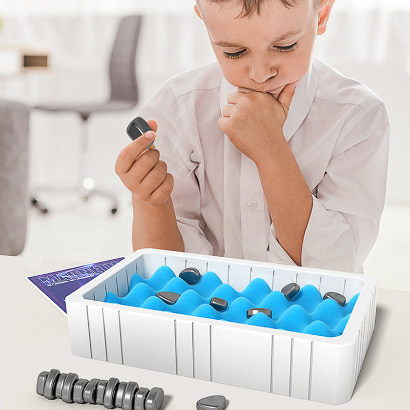 Zabawny i Edukacyjny Zestaw Szachowy dla Dzieci - BrainSpark Chess-Z gąbką-Trend Polska