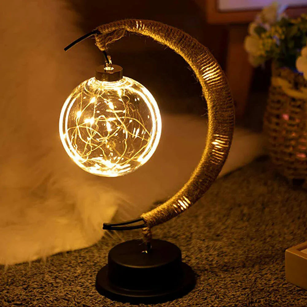 Zachwycająca Nastrojowa Lampa Księżycowa - LunaGlow-Niebo w kolorze niebieskim-Trend Polska