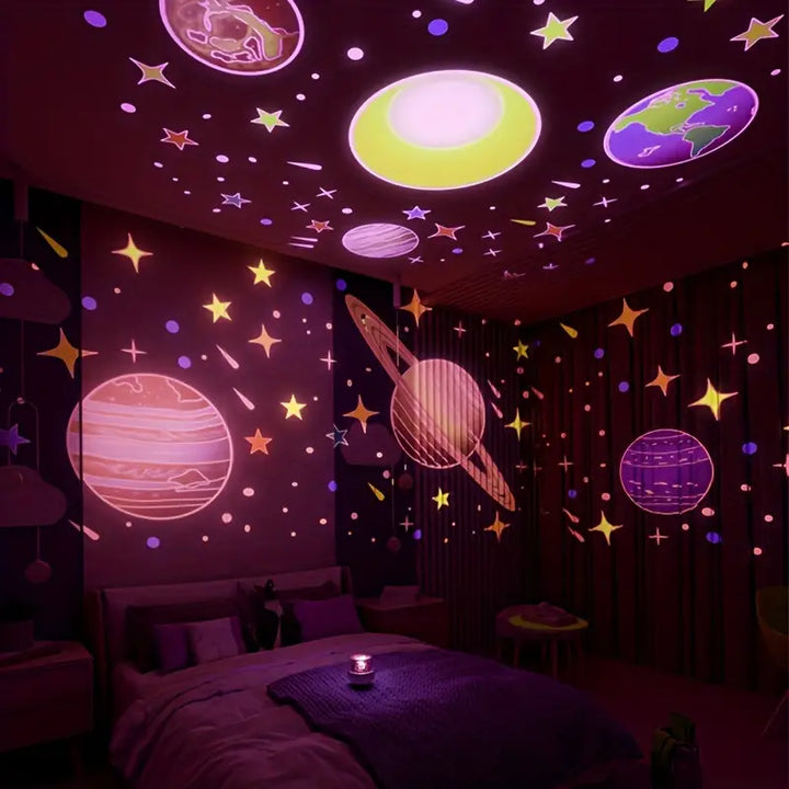 Zachwycający Projektor Nocnego Nieba - StarrySky-Lamp Zajączek-Trend Polska
