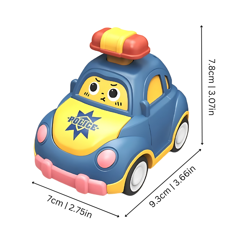 Zdalnie Sterowane Samochody Zabawki - TurboTooters-3 sztuki-Trend Polska