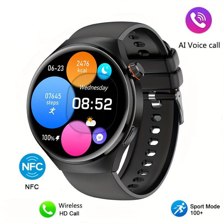 Zegarek NFC Smartwatch dla mężczyzn - Orion-Czarny-Trend Polska