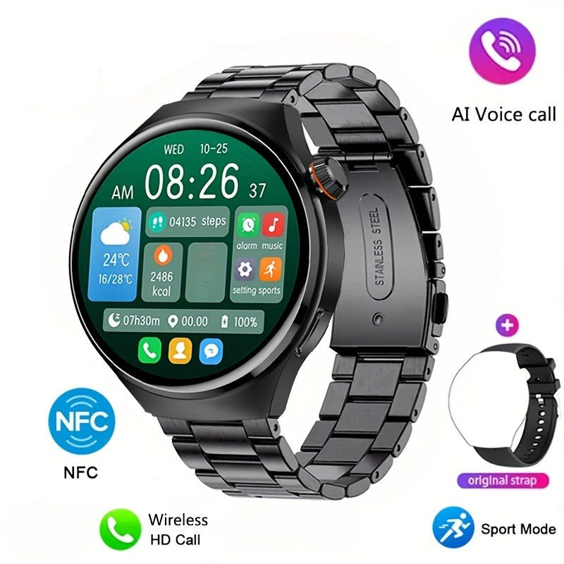 Zegarek NFC Smartwatch dla mężczyzn - Orion-Czarny-Trend Polska