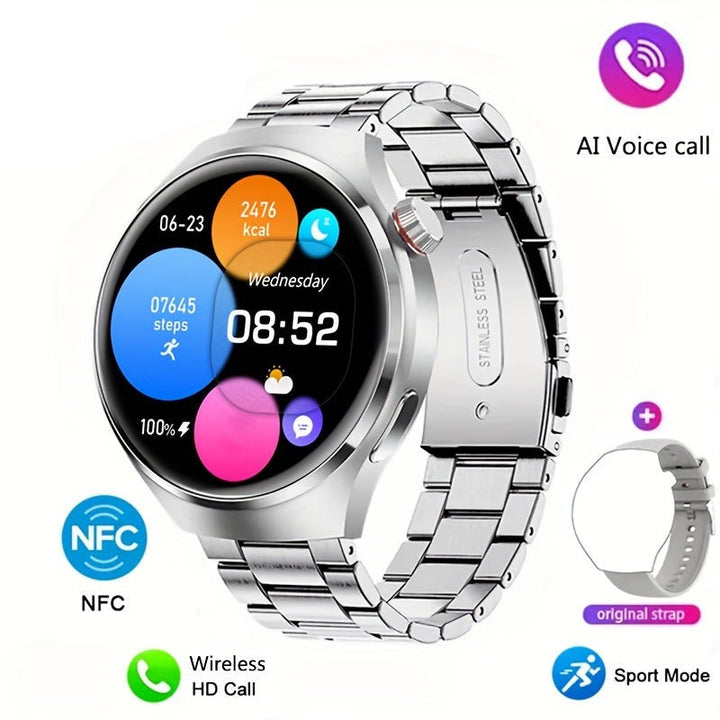 Zegarek NFC Smartwatch dla mężczyzn - Orion-Czarny-Trend Polska