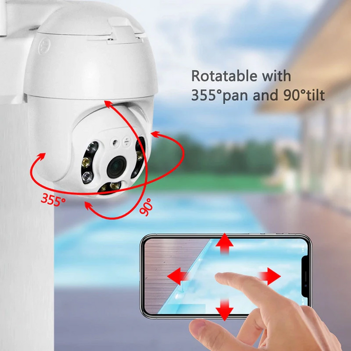 Zestaw 4 inteligentnych kamer zabezpieczających WiFi – Zestaw SmartCam 4X-Trend Polska