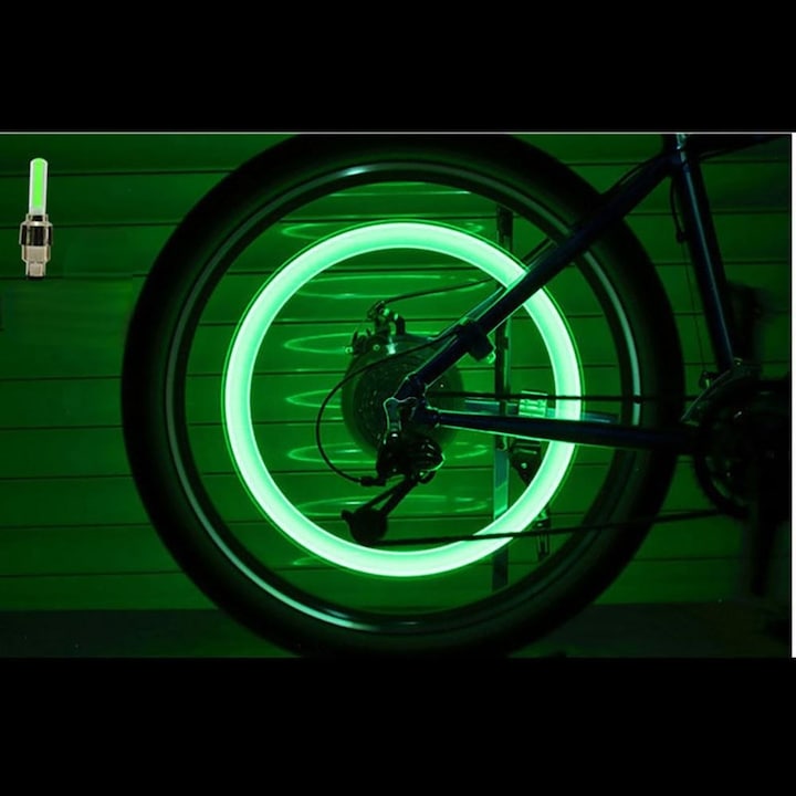 Zestaw 4 Podświetlanych Wentylków – GlowRims-Niebieski-Trend Polska