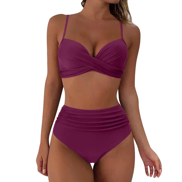 Zestaw bikini - Mila-Fioletowy-S-Trend Polska