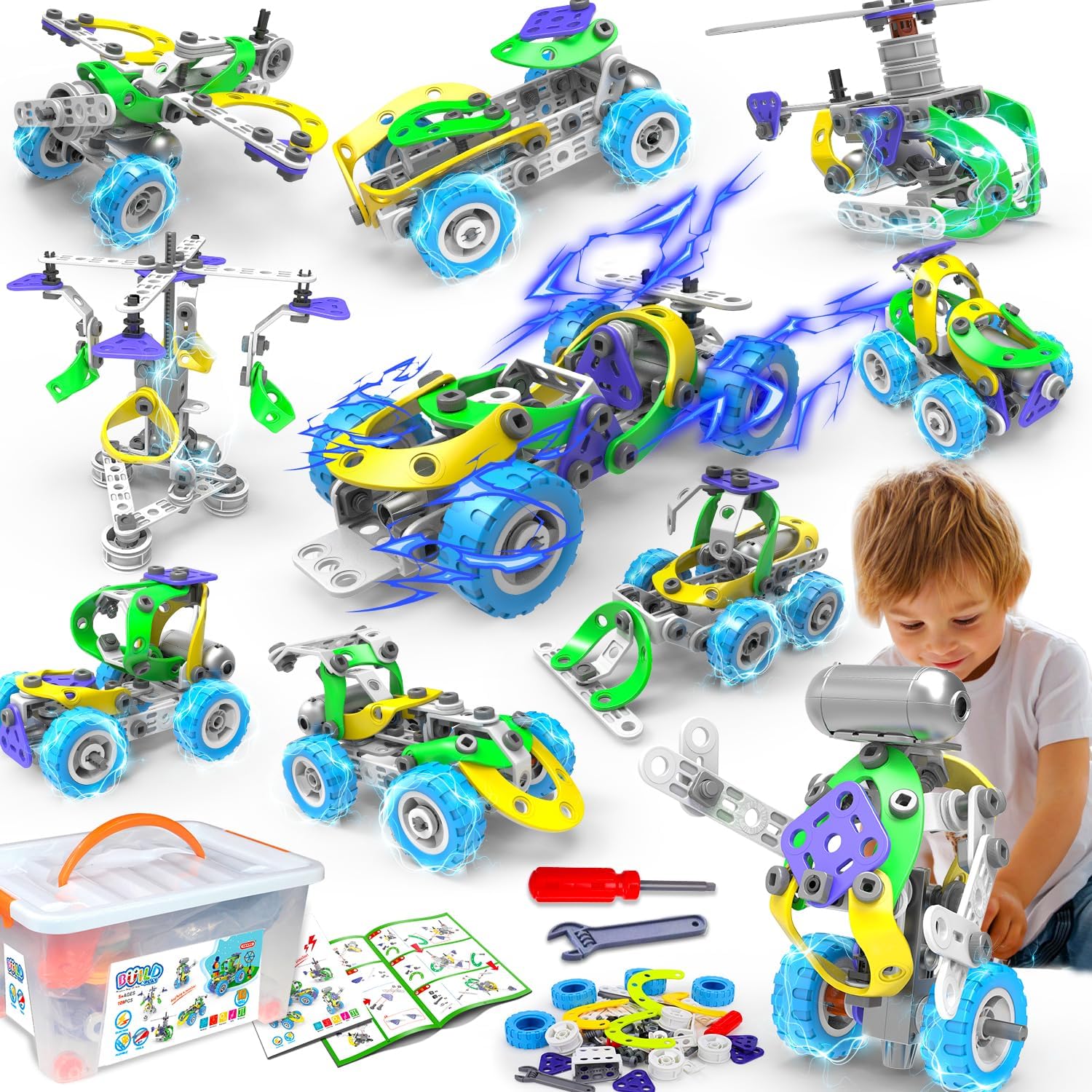 Zestaw budowlany dla dzieci – BuildiBits-Trend Polska