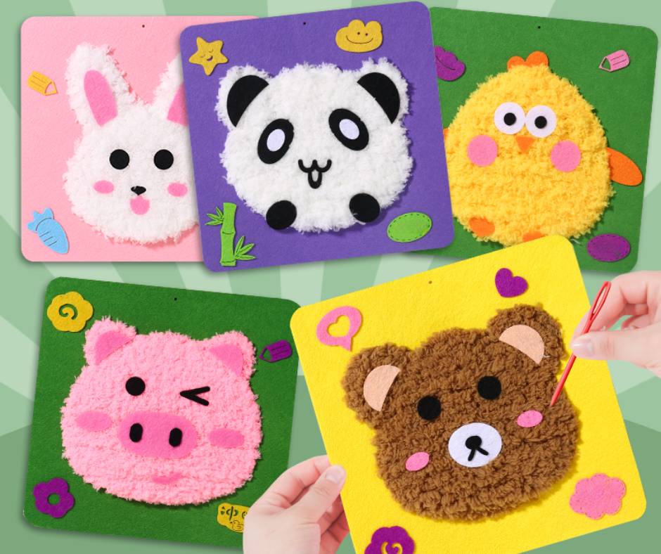 Zestaw do haftowania dla dzieci - StitchMates-Trend Polska