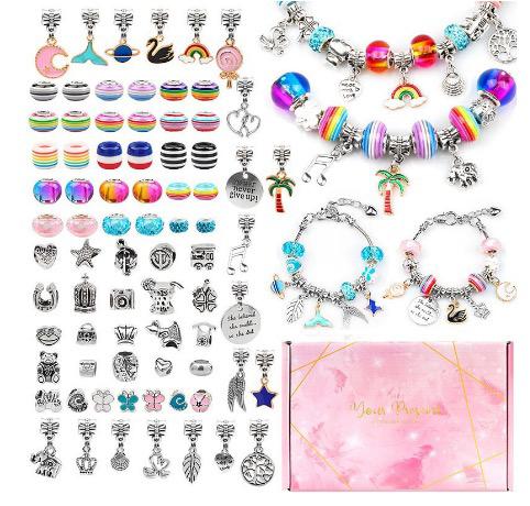 Zestaw do Tworzenia Bransoletek - Crystal Creations Bracelet Kit-Kolorowy - Różowy-Trend Polska