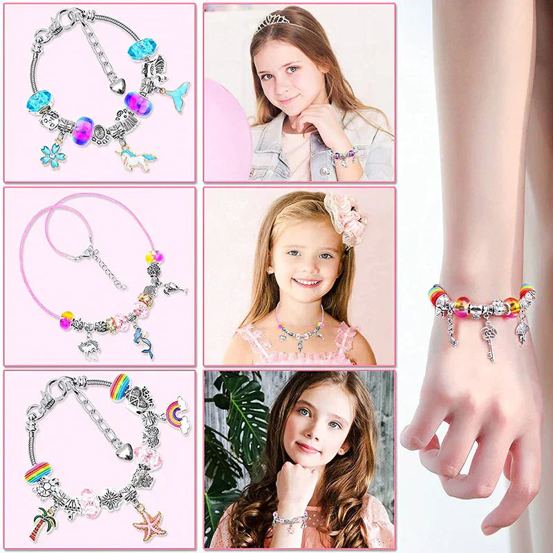 Zestaw do Tworzenia Bransoletek - Crystal Creations Bracelet Kit-Kolorowy - Jednorożec-Trend Polska