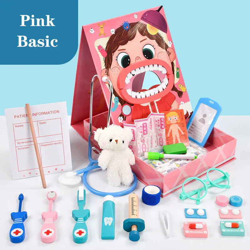 Zestaw do Zabaw w Dentystę – ToothTales-Różowy-Standardowy-Trend Polska