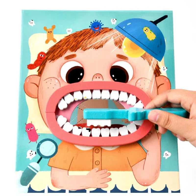 Zestaw do Zabaw w Dentystę – ToothTales-Niebieski-Standardowy-Trend Polska