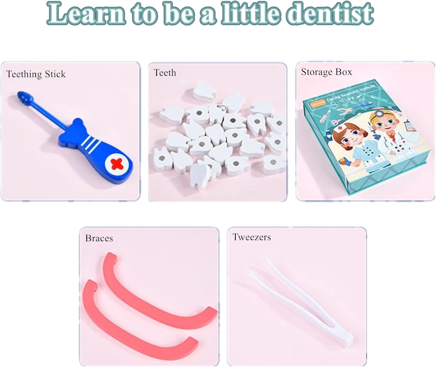 Zestaw do Zabaw w Dentystę – ToothTales-Niebieski-Standardowy-Trend Polska