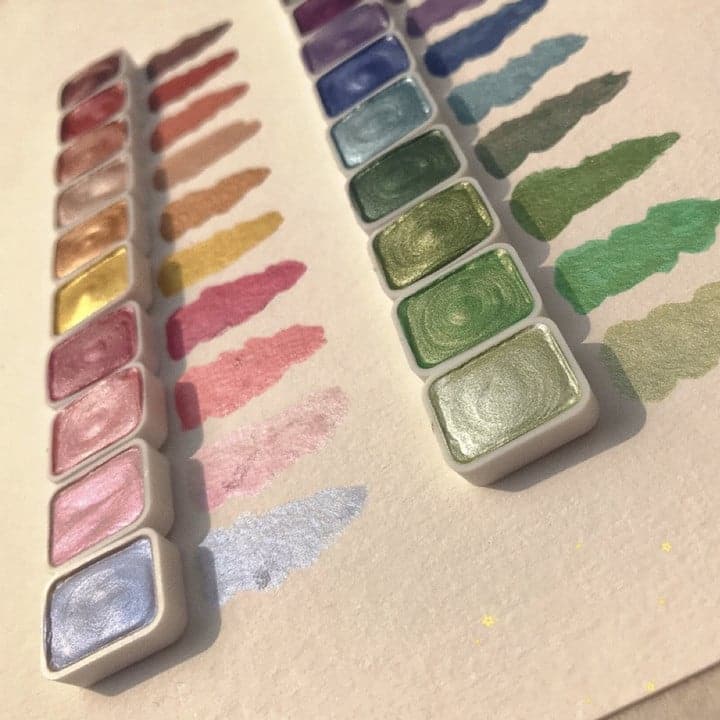 Zestaw Farb Akwarelowych w Wielu Kolorach - ColorCrafter-Schemat kolorów 1-20 kolorów-Trend Polska