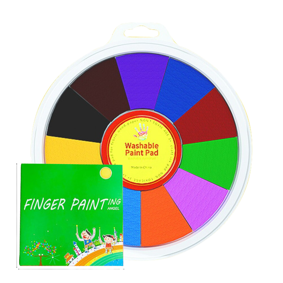 Zestaw farb palcowych dla dzieci - ColourPower-Zestaw 6 kolorów-Trend Polska