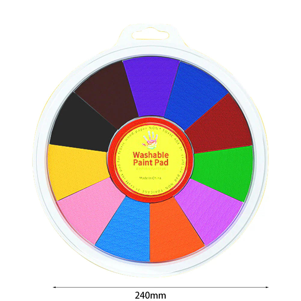 Zestaw farb palcowych dla dzieci - ColourPower-Zestaw 6 kolorów-Trend Polska