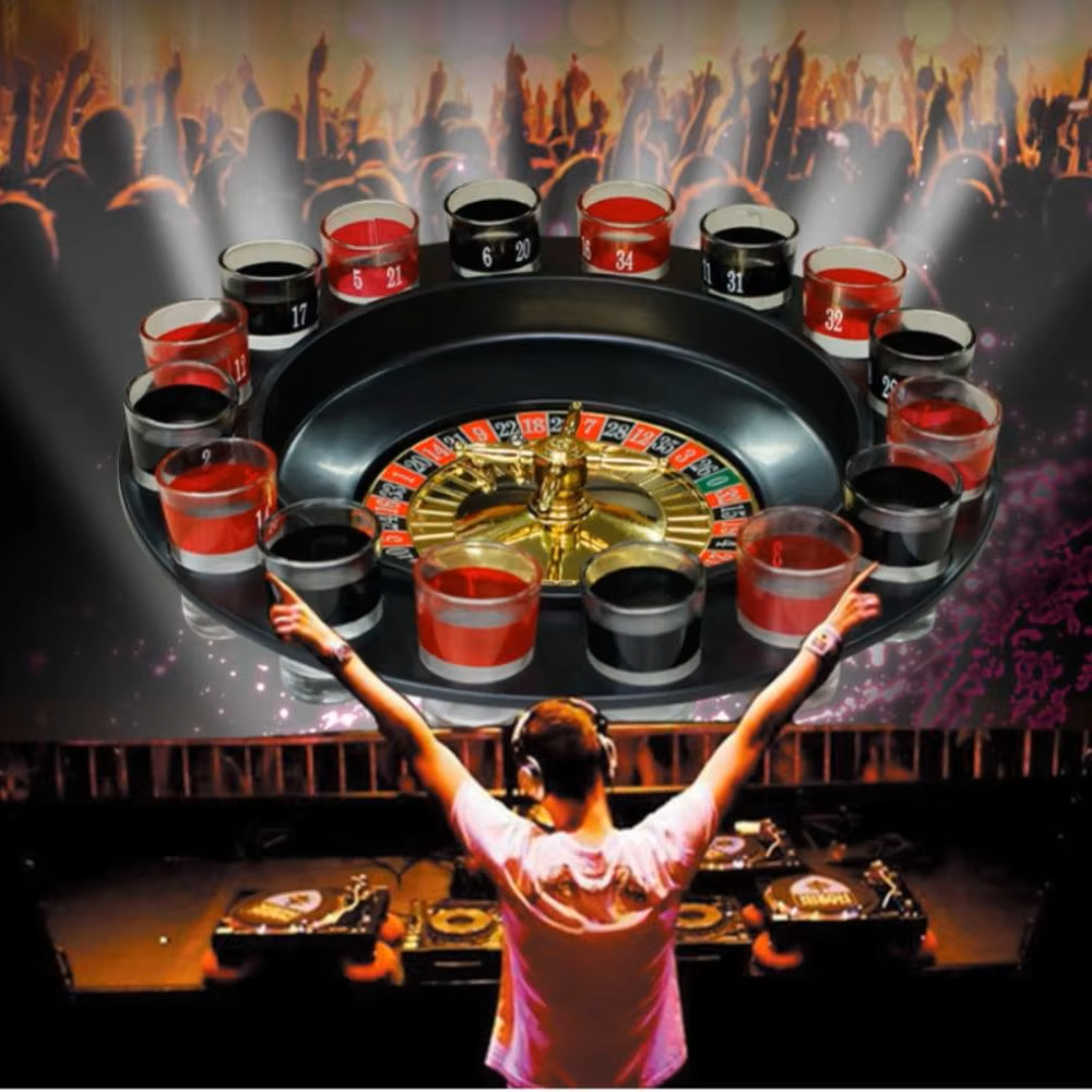 Zestaw gier Drink Roulette – SpinShot-China-Styl A-Trend Polska