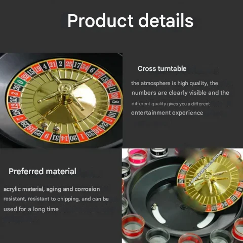 Zestaw gier Drink Roulette – SpinShot-China-Styl A-Trend Polska