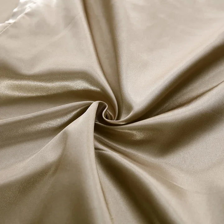 Zestaw luksusowej pościeli - SilkEssence-Księżycowy błękit-90 x 200 cm-Trend Polska