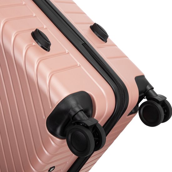 Zestaw twardych walizek 2-częściowy – Santorini-Szary-2x S (39 L)-Trend Polska
