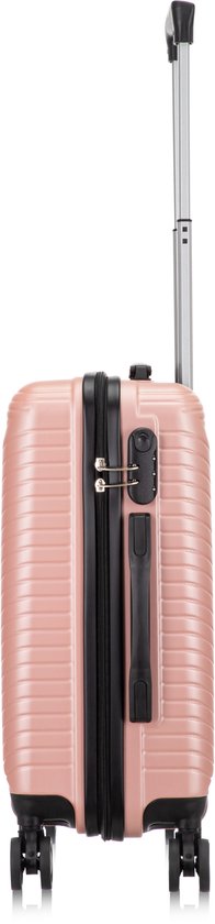 Zestaw twardych walizek 2-częściowy – Santorini-Szary-2x S (39 L)-Trend Polska