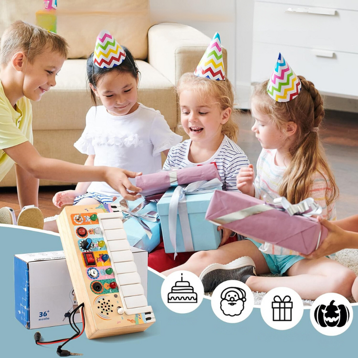 Zestaw zabaw montessoriański dla niemowląt od 6. miesiąca - LearnBuddies-Trend Polska