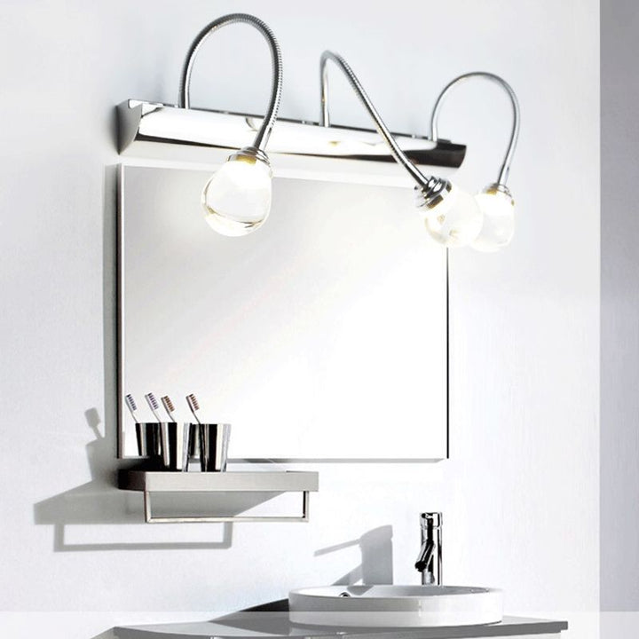 Zgięta lampa ścienna LED – Arcus-3 lampy-Białe światło-40 cm-Trend Polska