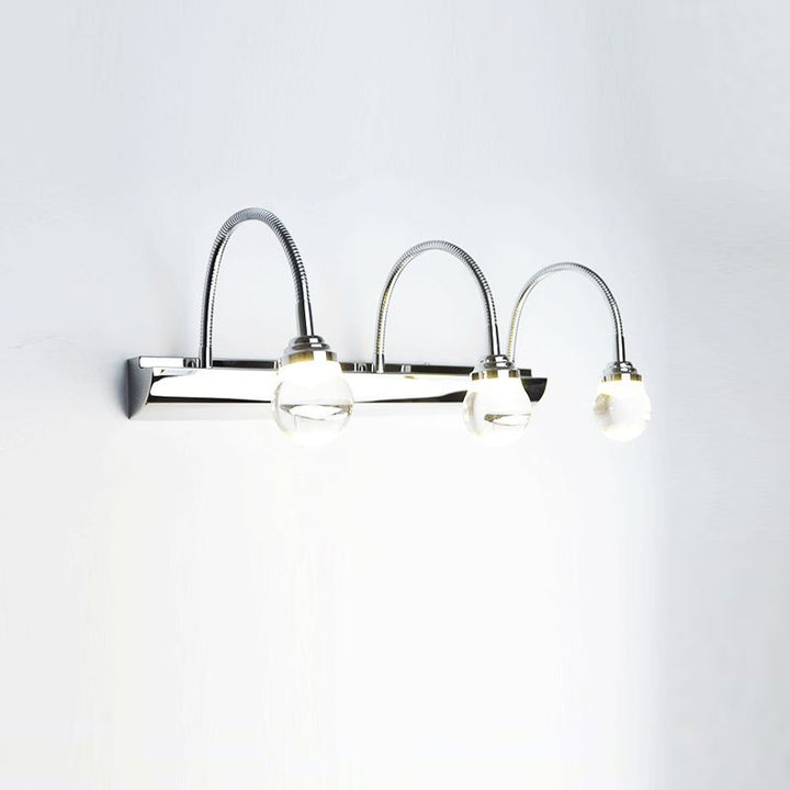 Zgięta lampa ścienna LED – Arcus-2 lampy-Białe światło-40 cm-Trend Polska