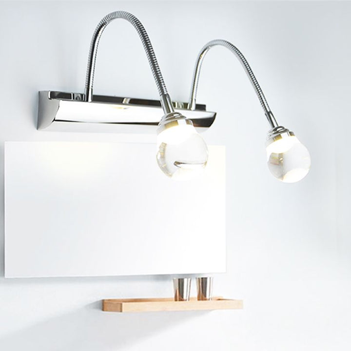 Zgięta lampa ścienna LED – Arcus-2 lampy-Białe światło-40 cm-Trend Polska