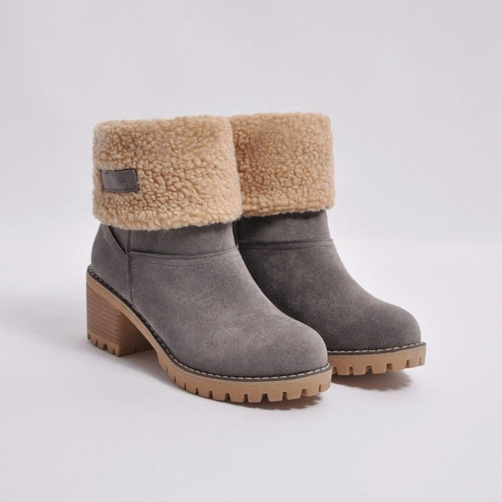 Zimowe buty z obcasem - Sophia Winterboots-Czarny-35-Trend Polska