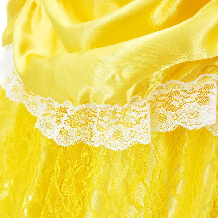 Zółta księżniczka zestaw dla dzieci – Bellezia-1-100 cm-Trend Polska